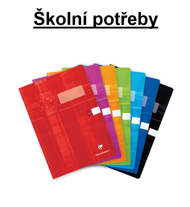 ŠKOLNÍ POTŘEBY