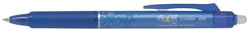 Gumovací roller Pilot FriXion Clicker 0.5 F modrý