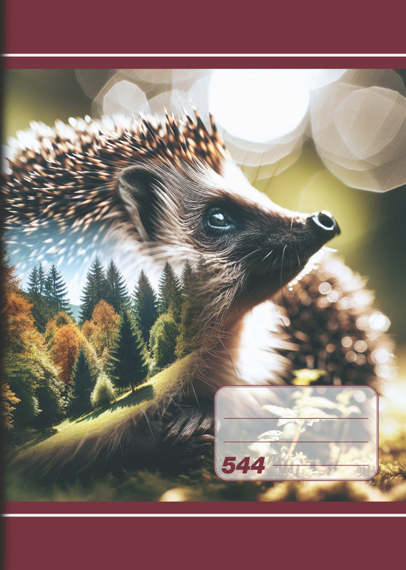 Sešit 544 A5 40ls linkovaný