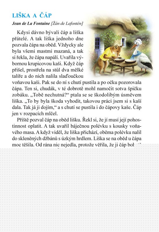 1.ročník Český jazyk Moje první čítanka