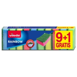 Čisticí houba Vileda Rainbown 9ks
