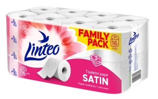 Toaletní papír Linteo Satin 16ks