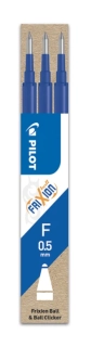 Náplň Pilot pro Roller FriXion Ball 0.5 F 3ks modrá